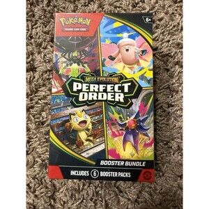 Pokemon TCG ME03 Perfect Order Booster Bundle Sealed New